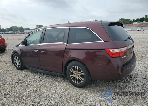 2013 Honda Odyssey Ex из США, поврежденный, VIN 5FNRL5H49DB030169